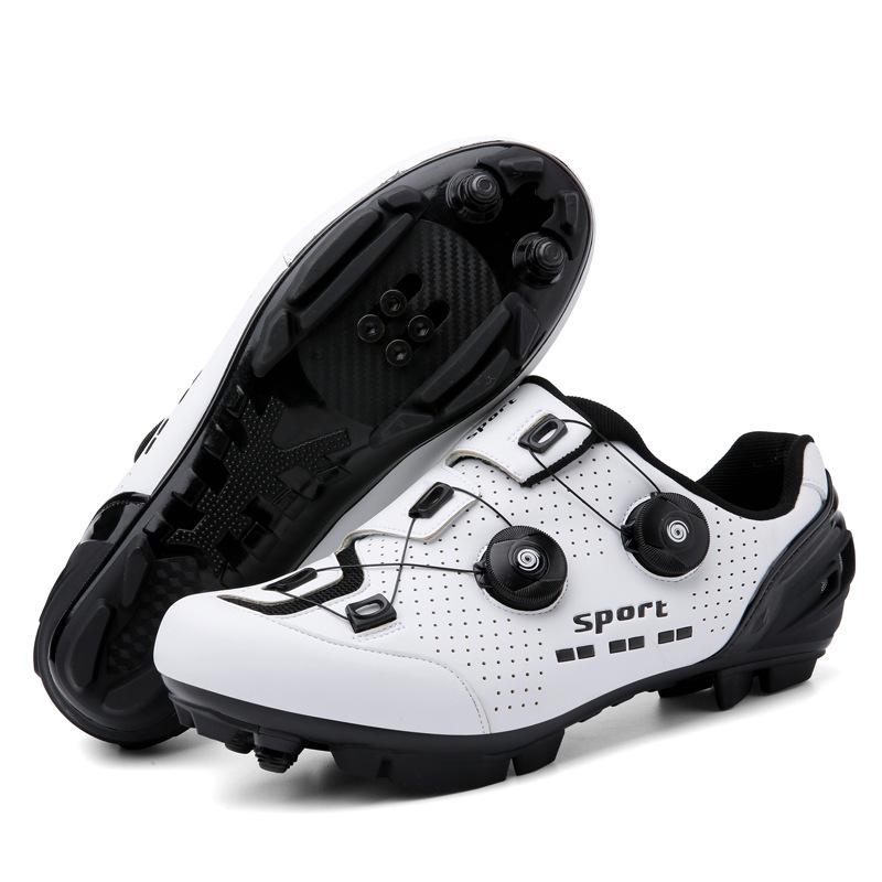 Road bike lock shoes men's cycling shoes hard sole unlocked cycling shoes mountain cycling shoes