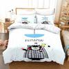3D Print Kawaii Cartoon Comics Kumamon Bedding Set Double Twin King Duvet Cover Comforter Pillowcase Boys Girls Adults Bedroom