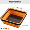 4Pcs Collapsible Magnetic Screw Tray Silicone Screw Bowl Tool Part Storage Box Plumber Carpenters Tool Organizer Magnetic Tray
