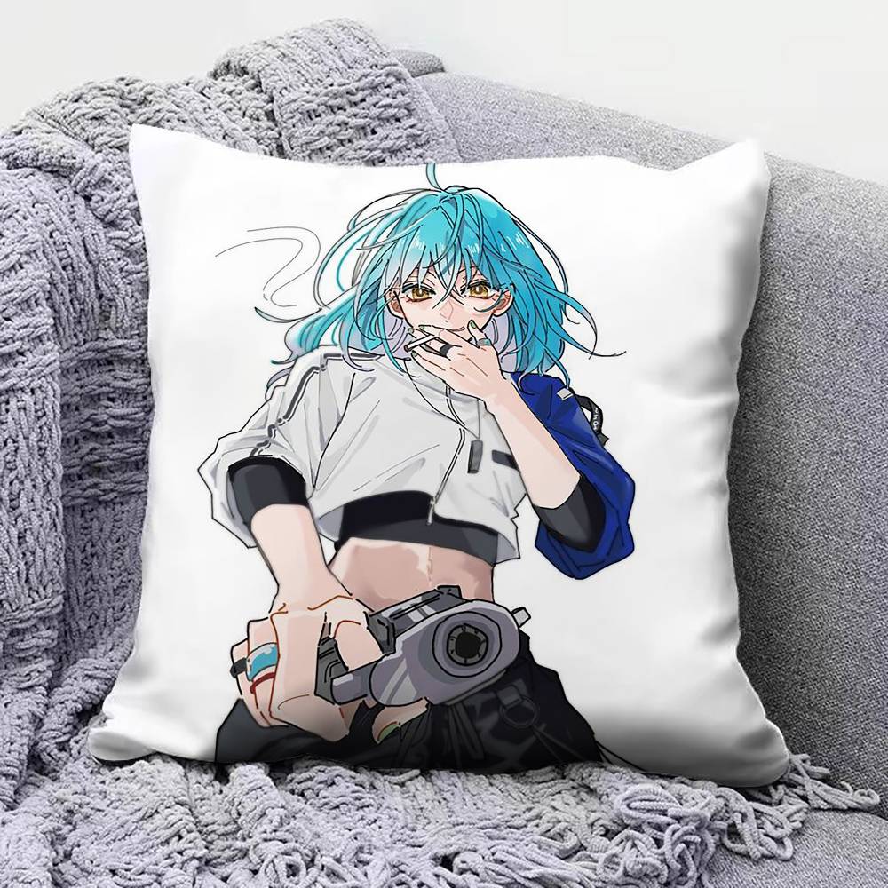 SAKAMOTO DAYS Akira Akao   Pillow Covers, Home Sofa Cushion Covers and Aecorative Custom