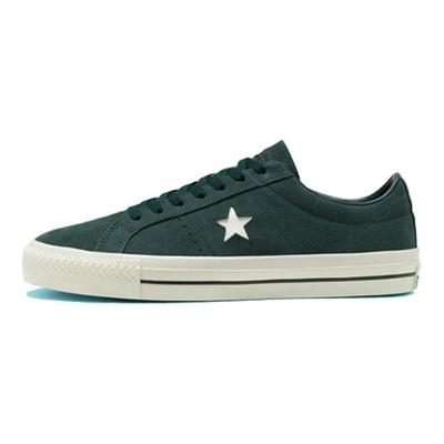 One Star Pro Ox Protišmykové Odolné Nízke Skateboardové Topánky Unisex Tenisky Zelená Biela 166024C