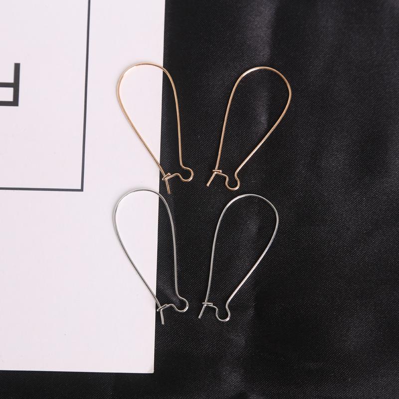 200 Handmade DIY Earring Kits: Silver & Gold Retro Ear Hooks Accessories