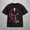 Stylish Men Women Saw Horror Movie Tee Shirt Oversize Washed  T Shirts Clothes