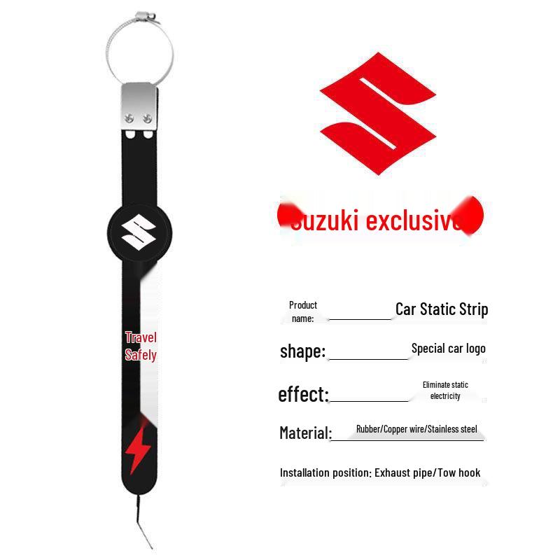 Anti-Static Car Grounding Strap for Exhaust Pipe Static Removal