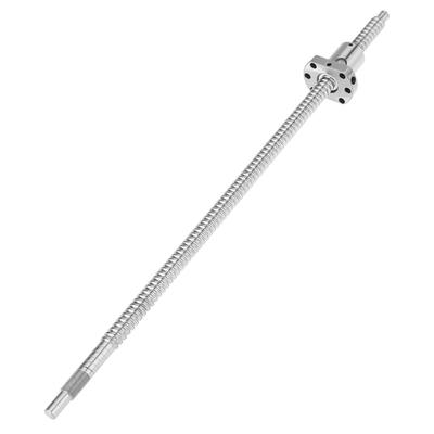 SFU1204 400mm Rolled Ballscrew Ballnut Anti Backlash Without Side End Supports