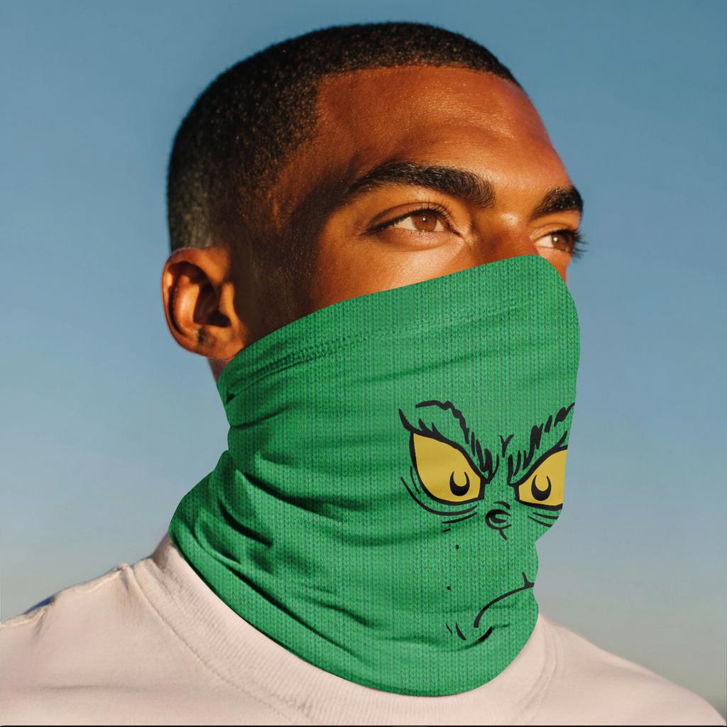 Modna maska rowerowa na zewnątrz, drukowana chusta na głowę, szalik na szyję