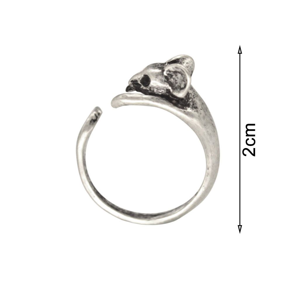 Ladies Gift Adjustable Animal Alloy Ring Vintage Boho