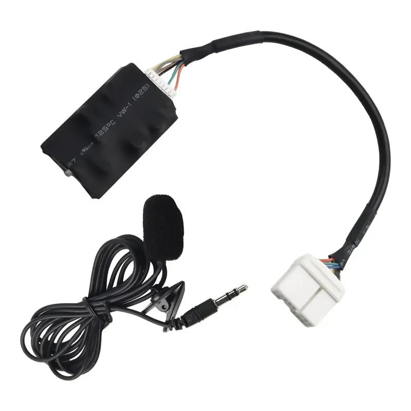 Bluetooth-Compatible Interface Cable Adapter Stereo AUX Module For Honda For Accord For Civic For CR-V For Acura CSX MDX RDX