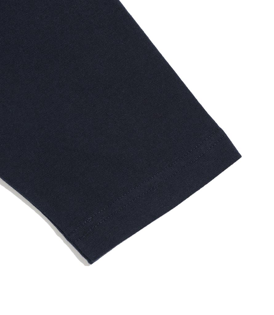 NICEGHOSTCLUB Devil Little Girl Layered Big Big L/S Tee_Navy(Ng2Ffut550A)
