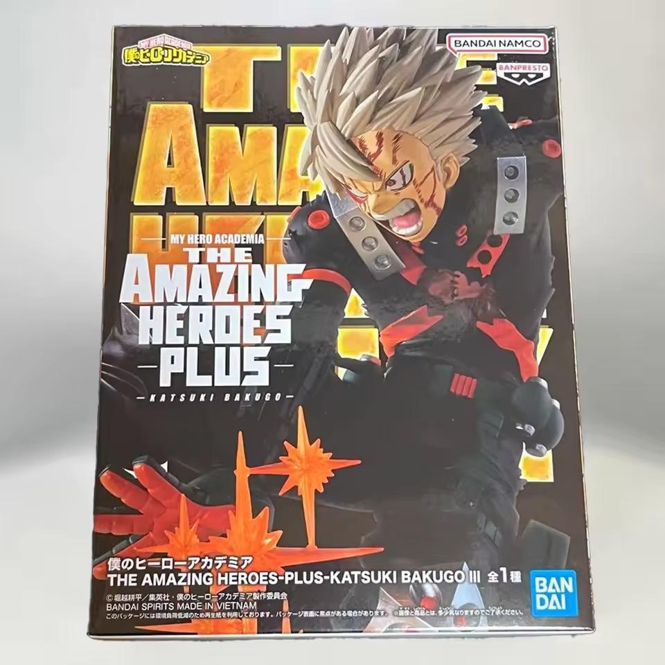 New Banpresto My Hero Academia Anime Bakugou Katsuki MAXIMATIC Original Anime Figure Action Figures Model Figurine Collection