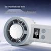 Portable Handheld Cooling Fan with Rechargeable Mini Turbine