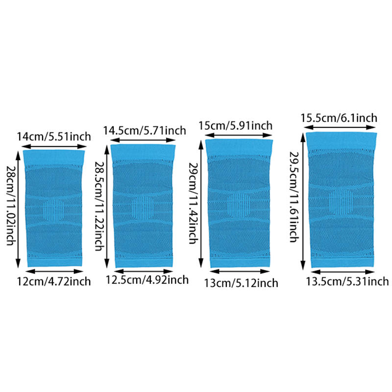 1PCS Adult Compression Knee Support Pads Lengthen Stripe Sport Sleeve Protector Elastic Long Kneepad Brace Volleyball Running