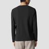 SAUCONY Soft Comfortable Skin-Friendly Round Neck Long Sleeve Knit Top Unisex Tops Black SA2269LT22L-BK001