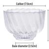 Japanese Crystal Glass Kung Fu Tea Cup with Gold Painting - Small Tasting Bowl
