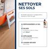Nettoyant doux pour parquet stratifié