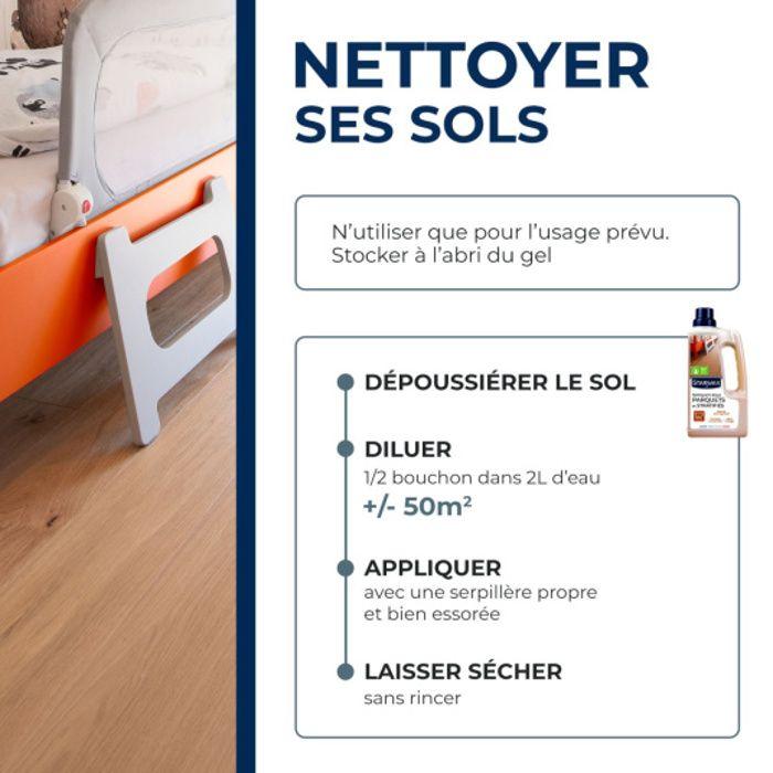 Nettoyant doux pour parquet stratifié