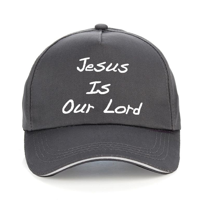 Jesus is our lord Baseball Cap High Quality Solid Snapback Cap For Unisex Women Hip Hop Cap Dad Hat Bone