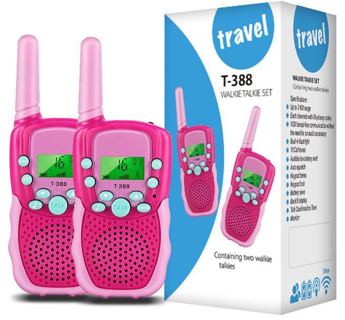 Personalisierbares Walkie-Talkie-Spielzeug für Kinder mit echter Konversation und Logodruck
