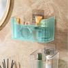 Punch-Free Wall-Mounted Bathroom Mirror Cabinet with Storage
