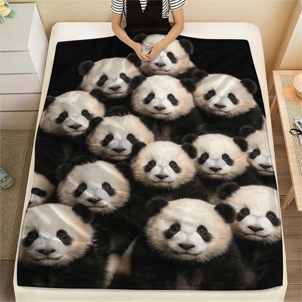 Stacking puppies Print Flannel Blanket,High quality Comfortable for All Seasons,Home Decor,Warmth and Comfort,Perfect for Christmas Gifts