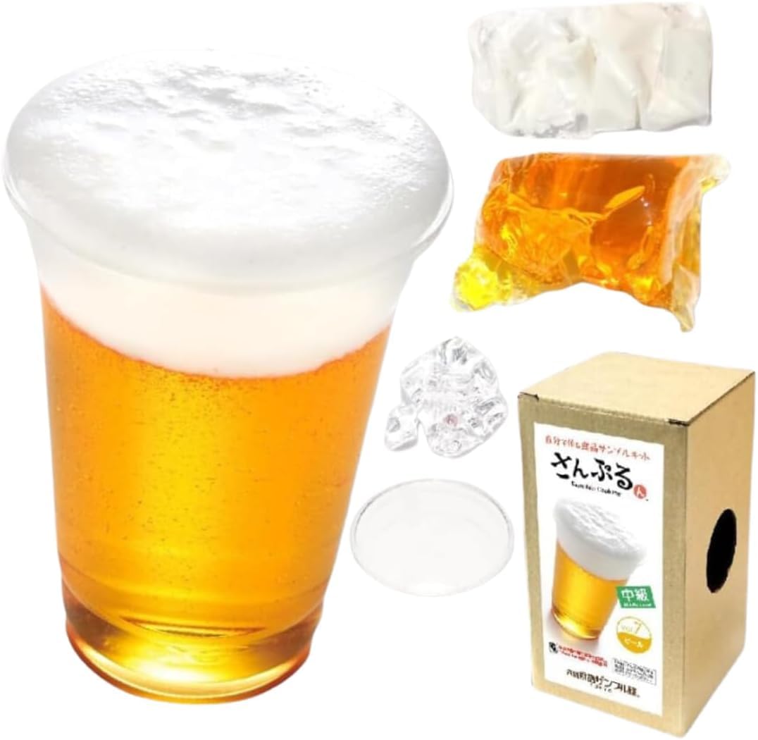 

The original food sample shop DIY Food Sample Kit Samplerun Drink 7 Beer Made with safe materials for children Foam that looks so realistic want to