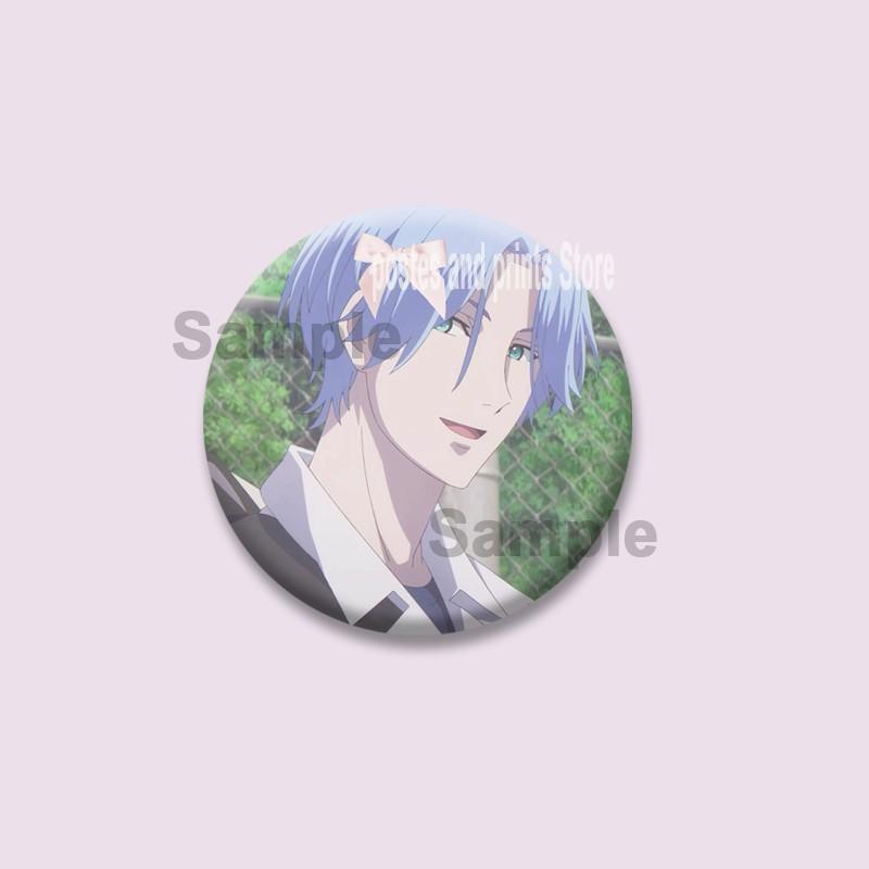 Cartoon Langa Hasegawa Reki Kyan Cosplay Badges Cute Anime SK8 Button Brooches On Backpack Manga Lapel Pins Jewelry Accesorios