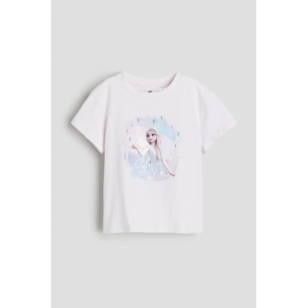 

Футболка с принтом HM светло-сиреневый Frozen