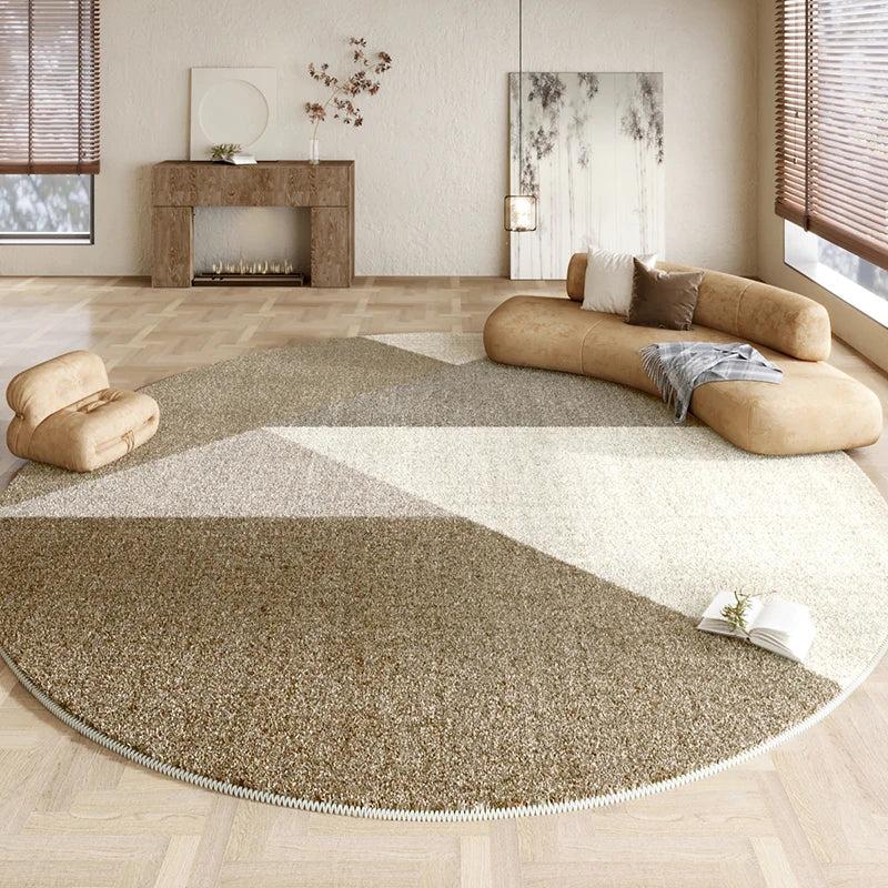 Carpet for Living Room Rug Decoration Round Carpets Large Area Plush Floor Mat Soft Fluffy Bedside Mat Thicken Rugs for Bedroom