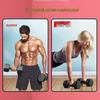 Canglangya Hexagonal Rubber Coated Dumbbells