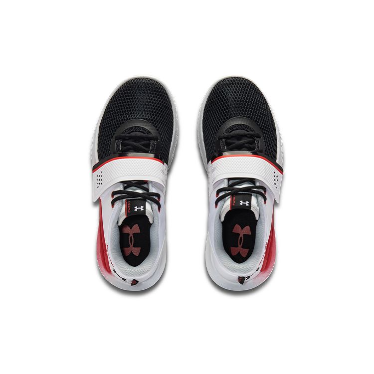 Under Armour Flow FUTR X Bílé Černé Unisex Tenisky 3024968-100