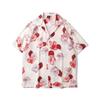 Men'S Retro Shirt, Men'S Summer Outfit, Student Loose Fit, Niche Design, Casual Men'S Top, Outerwear, Beach Top