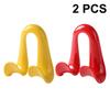 3/2/1Pcs Bag Hanger Hook Double Hooks Space-Saving Clothes Hats Scarf Handbag Storage Rack Wardrobe Backpack Hook