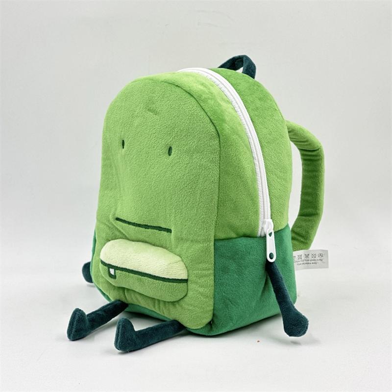 Liam Plush Backpack Cute Soft Huggable Animated Character Stuffed Toy For Kids Teens School Travel Cosplay Party Birthday Gift