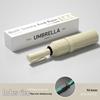 Sturdy Windproof UV-Protection Umbrella with Wooden Handle and 168 Reinforced Ribs for Sunny/Rainy Days