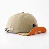American-style soft-brimmed baseball cap with a B-letter design, suitable for workwear and casual wear in spring and summer