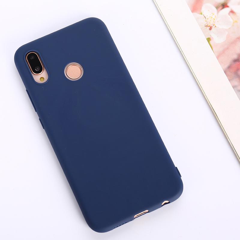 Candy Color Case for Huawei Y6 Y5 Prime 2018 P20 P9 P10 Mate 10 Lite Honor 10 9 Lite 7C 7A Pro 7X 8X P Smart Soft Silicon Cases