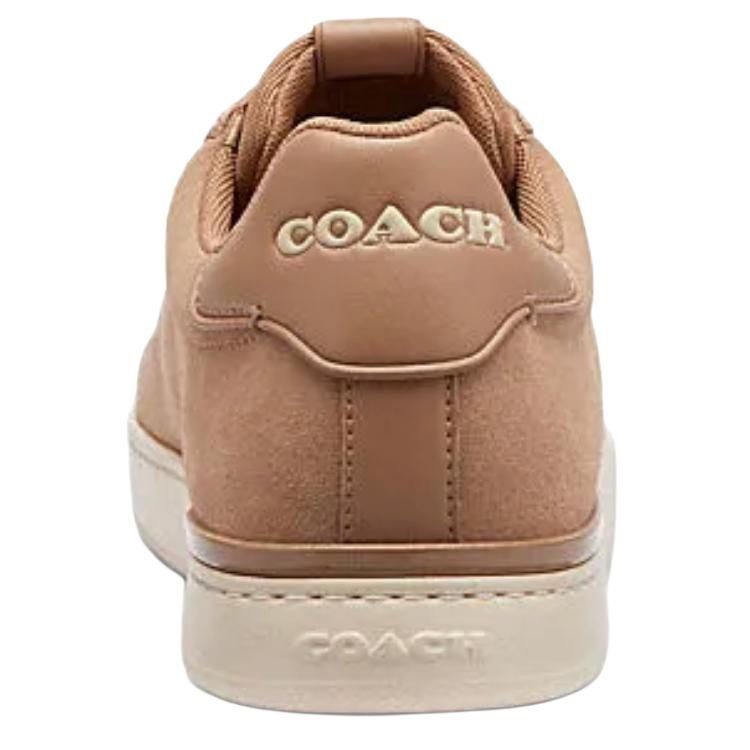 COACH Lowline Low top Skateboard Shoes Men's Taupe CU014-TAU