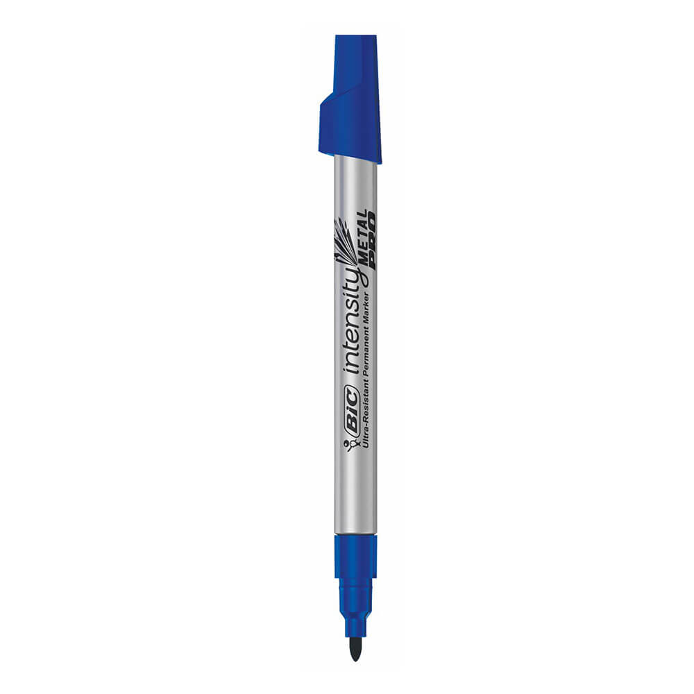 Bic Intensity Metal Pro Permanentmarker 2,2 mm 12er-Pack blau