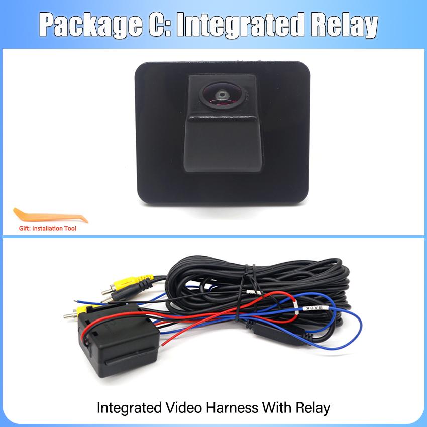 CCD Full HD 1080P 140° Car Rear View Camera For Kia K5 Install in Factory Original Camera Hole Night Vision Reverse Reversing