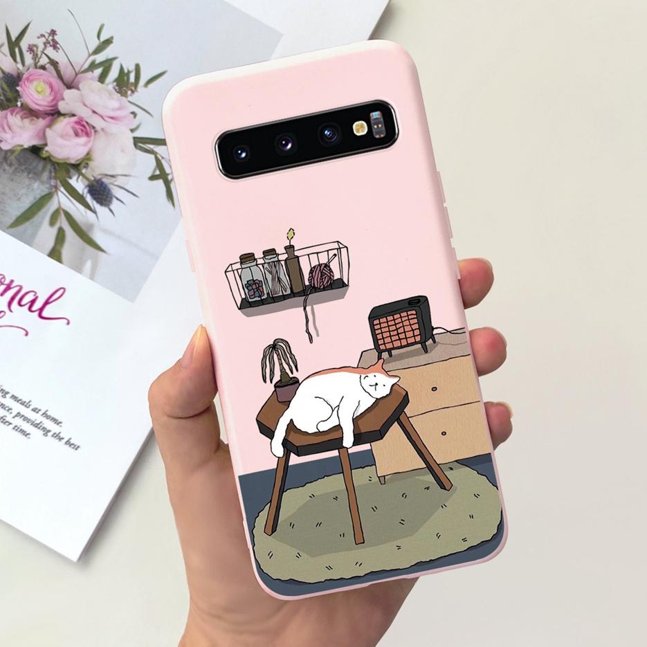 Für Samsung Galaxy S10 S10e S10+ Hülle Niedliche Mode Cartoon Hülle Weiche TPU Handyhülle Für Samsung S10 Plus S 10 Galaxy S10e Schale
