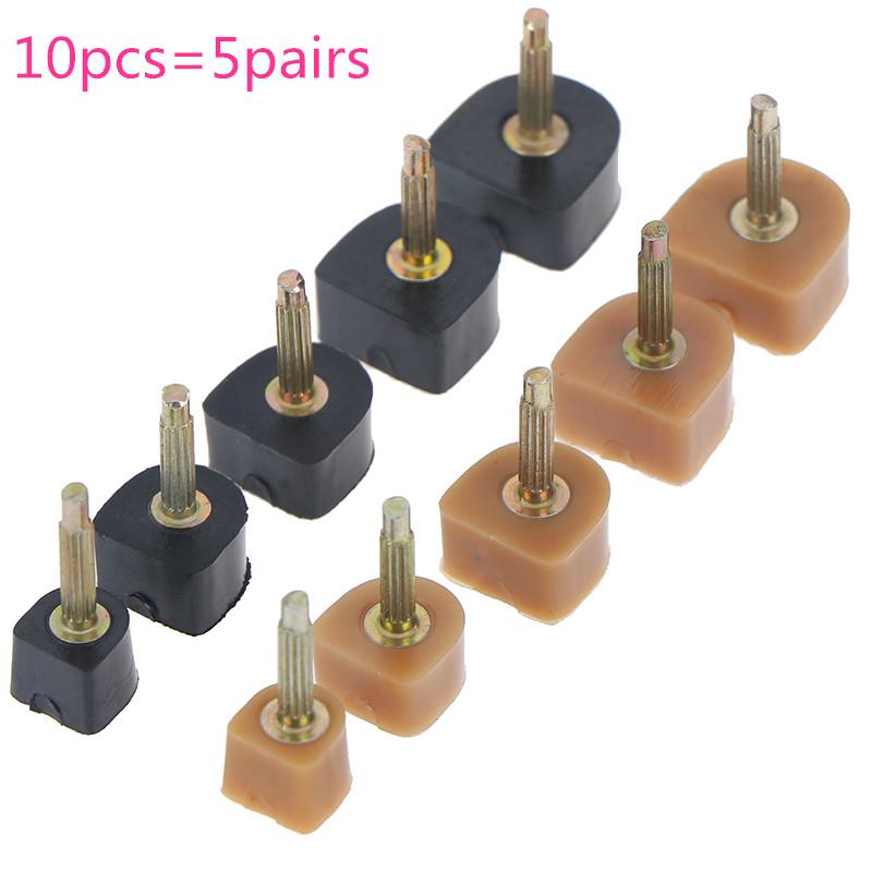 10pz Tacchi Alti da Donna Punte di Riparazione Spilli Punte per Tacchi Alti Tappi Perni Rialzi Tappi di Fermo per Tacco Protezione 5 paia