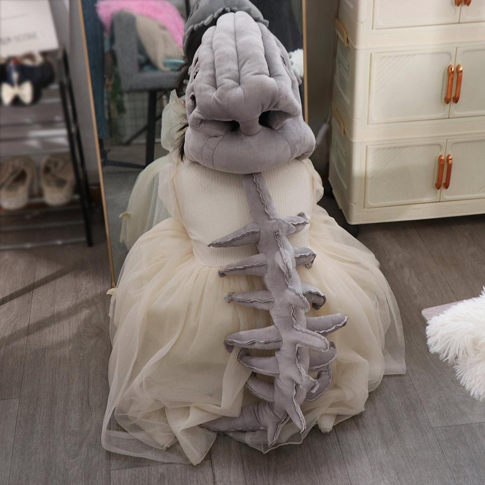 Wearable Funny Cosplay Headwear Funny Dinosaur Skeleton Cos Props  Photography Props