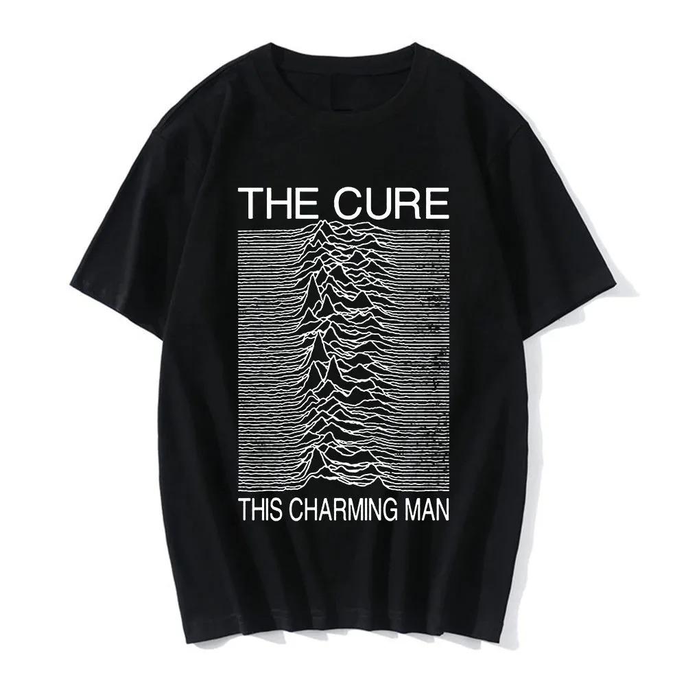 

THE CURE Rock Band Boys Don t Cry Rock T-shirt 2025 Summer Men and Women Commemorative Premium Casual Short-sleeved Shirt Trendy M