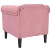Armchair Rose Velvet