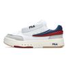 FILA Mix Fabric Leather Dance Shoes Fashion Thick Sole Low Top Sneakers Women sneakers White F12W244201FWT