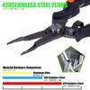 High-strength Fishing Tied Hooks Pliers Anti-slip Cut Fishing Line Equipment  Outdoor Camping