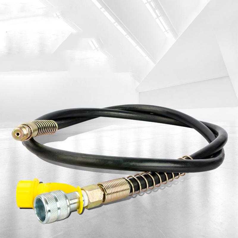 2 Stück Stahl Verchromt Zg3/8" Schnellverbinder Set Hochdruckölleitung Stecker + Buchse Kupplung