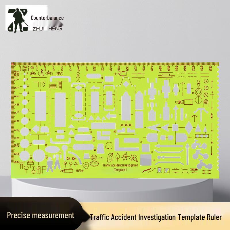 Multi-functional Vehicle Accident Scene Measurement Ruler