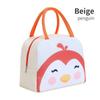 Children Lunch Bag Portable Cute Dinosaur Animals Waterproof Food Warmer Lunch Box Bento Insulated Bag Kids School Food Storage Bags