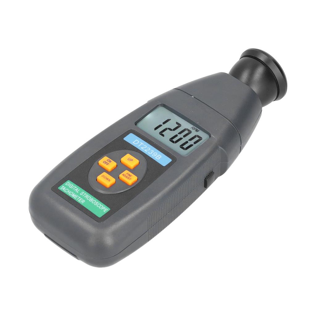 Tachymètre Stroboscope Numérique Portable BTMETER - Mesure 60 à 49999 FPM, Pour RPM